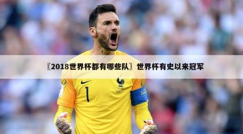 2018足球世界杯冠军是哪国，2018年足球世界杯谁是冠军